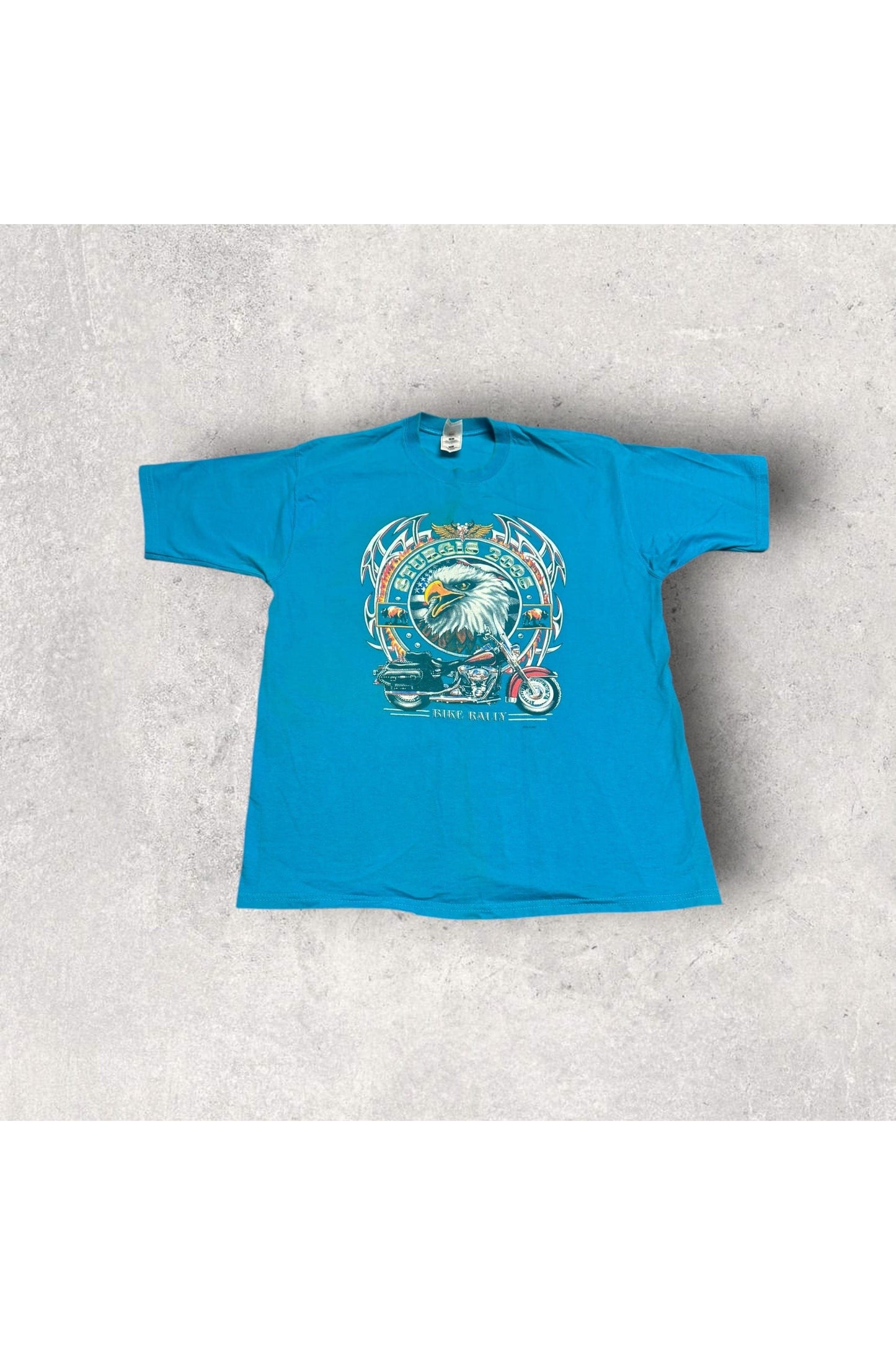 Vintage 2005 Sturgis Bike Rally South Dakota Tee- L