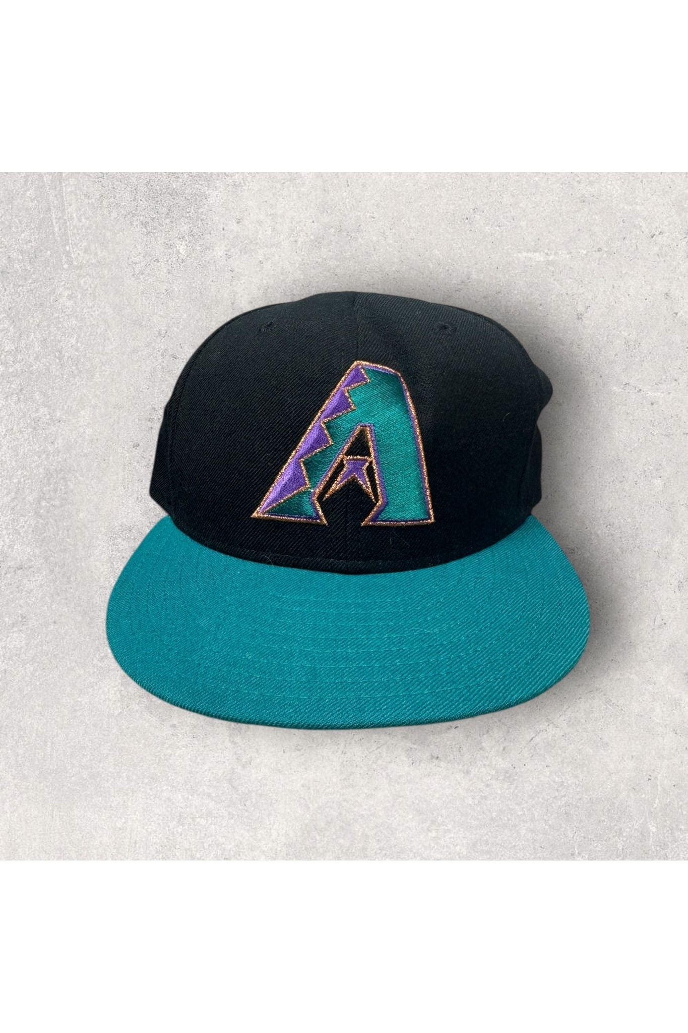 Vintage Deadstock New Era Diamond Collection Arizona Diamondbacks 100% Wool Fitted Hat