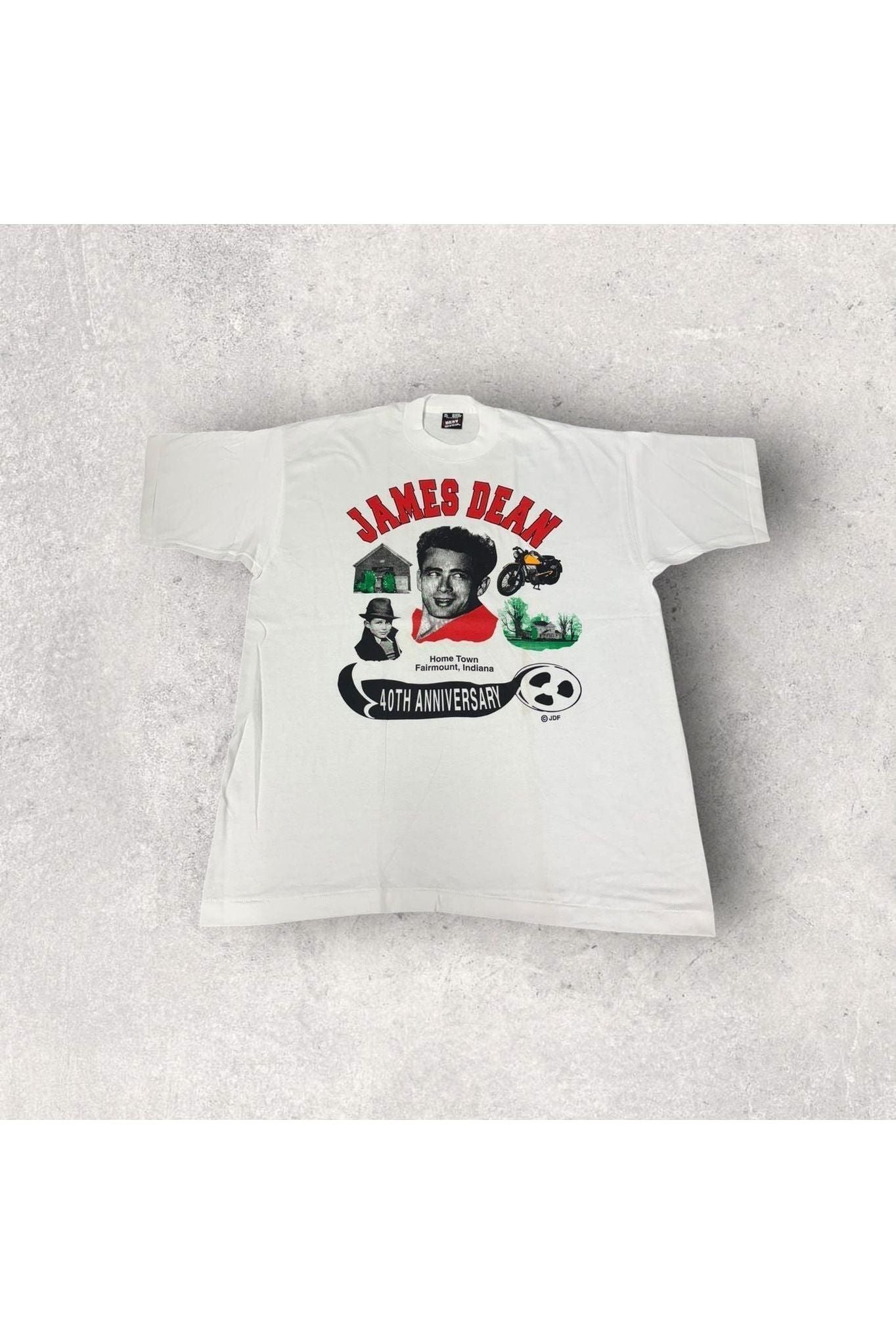 Vintage Best Screen Stars Single Stitch James Dean 40th Anniversary Tee- XL