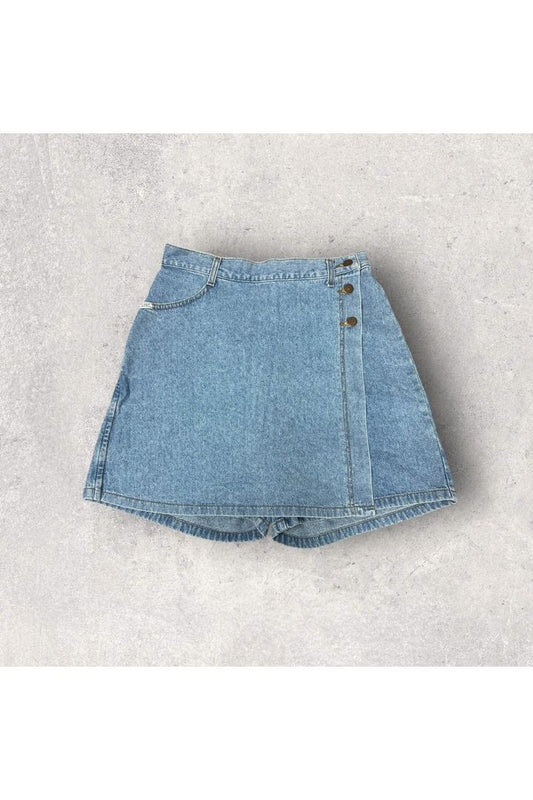 Vintage LEE Made In USA Skirt Shorts- SZ 12 MED