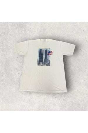 Vintage September 11, 2001 Memorial 9/11 Tee- L