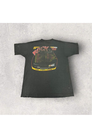Vintage 1995 Rusty Wallace Ultimate Race Warrior Winston Cub Schedule NASCAR Tee- XL