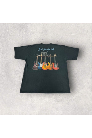 Vintage Y2K Just Hangin' Out Guitar Tee- XL