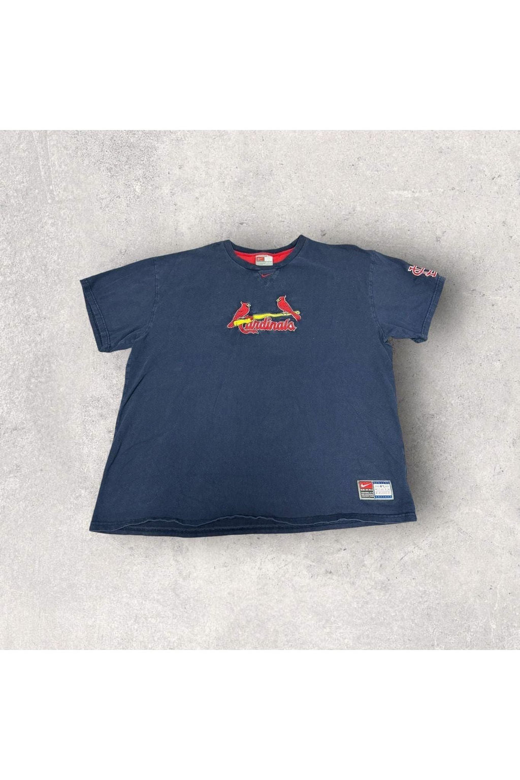 Vintage Team Nike Embroidered St. Louis Cardinals Tee- XXL