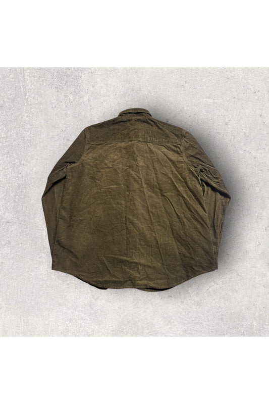 Harley-Davidson Long Sleeve Corduroy Button Up- L