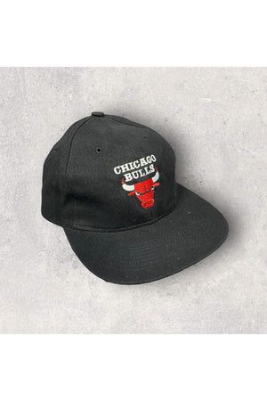 Vintage Deadstock Logo 7 Chicago Bulls Velcro Strap Hat