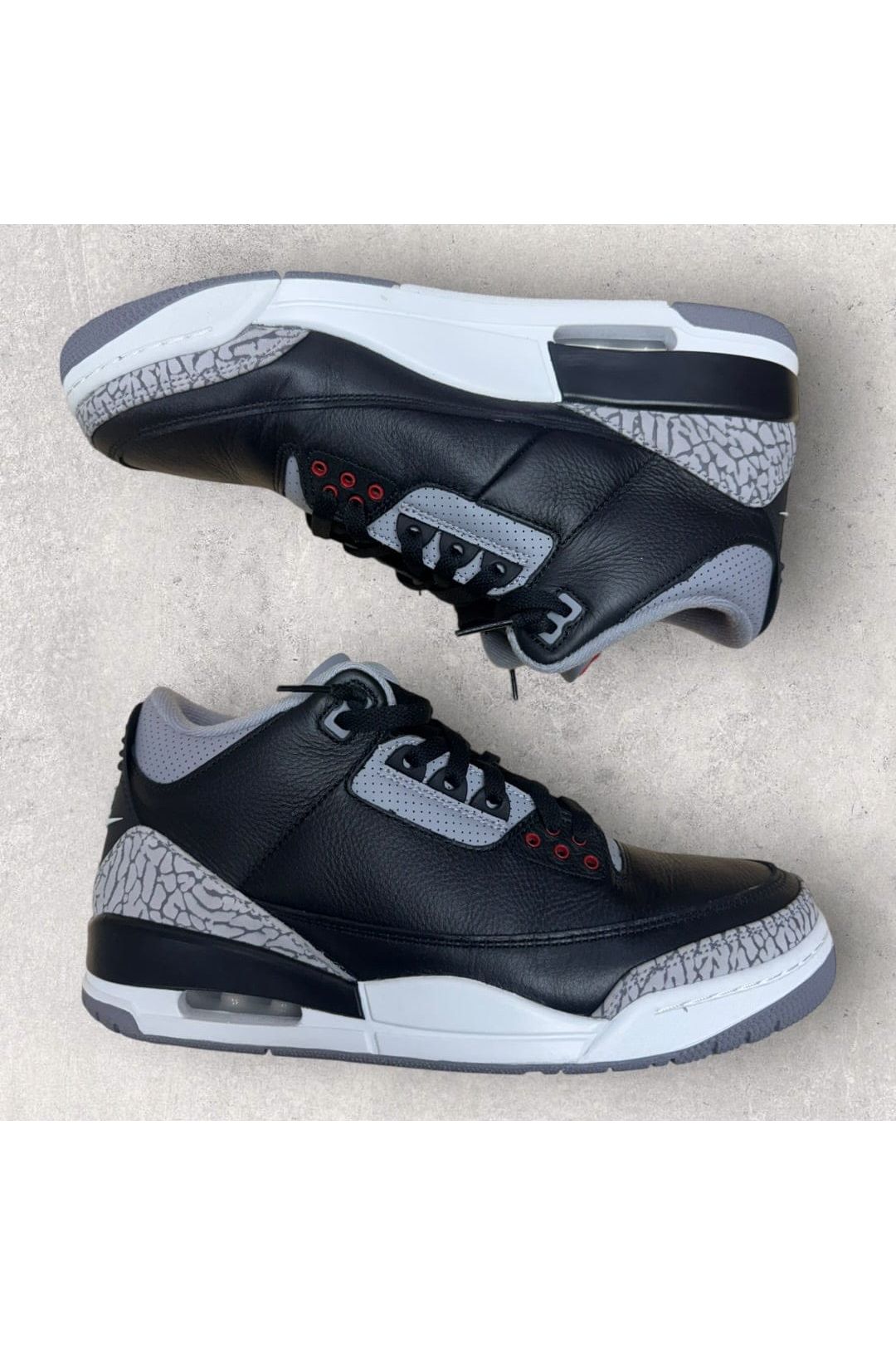 Jordan 3 Retro OG Black Cement (2024)- SZ 10