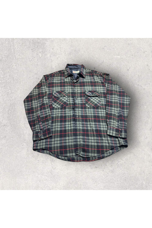 Vintage Sports Afield Long Sleeve Flannel Button Up- L