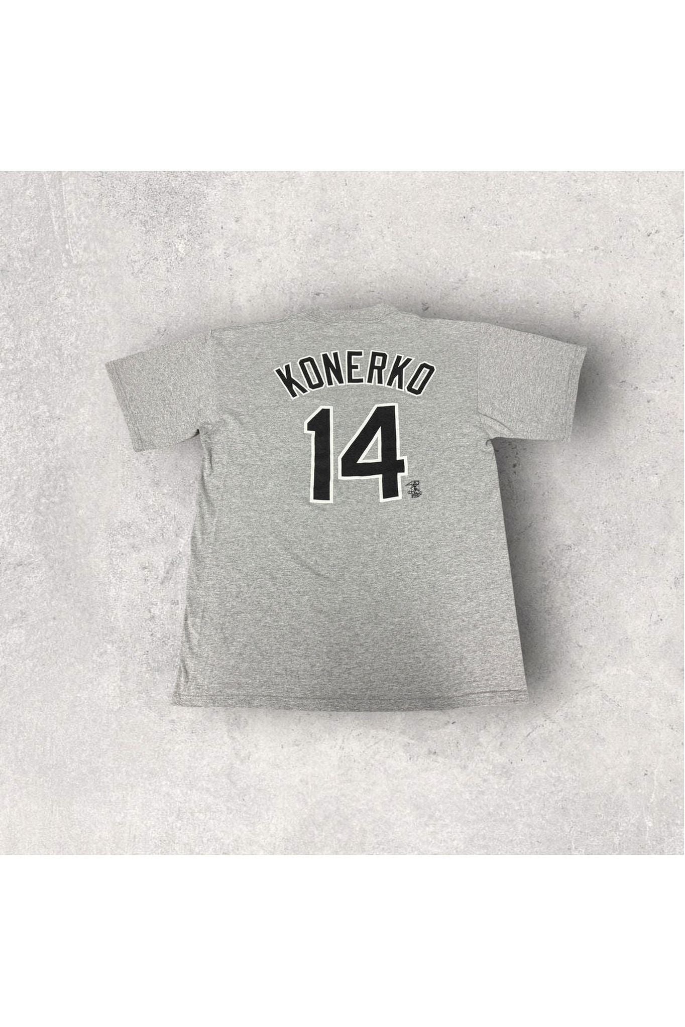 Vintage Majestic Chicago White Sox Paul Konerko Tee- L