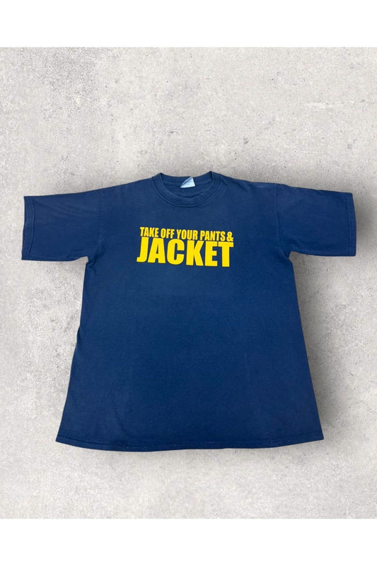 Vintage All Sport 2000s Y2K Blink 182 Take Off Your Pants & Jacket Band Tee- L