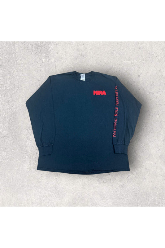 2000s NRA Don't Tread On Me Long Sleeve- L