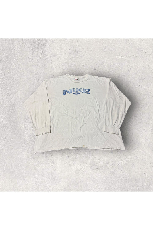 Vintage 90s Nike Made In USA Nike Spell Out Long Sleeve- XL