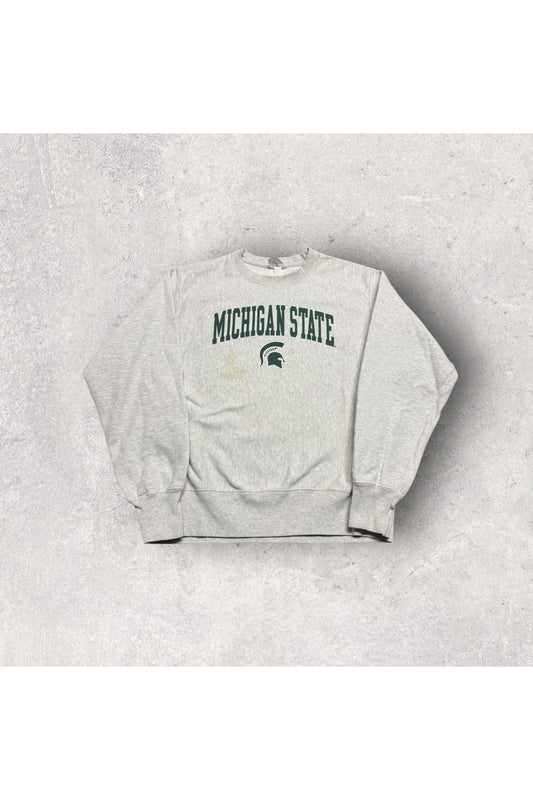 Champion Reverse Weave Michigan State Crewneck- M