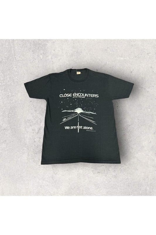 Vintage Allison N.Y. 1977 Close Encounters Of The Third Kind Movie Promo Tee- L