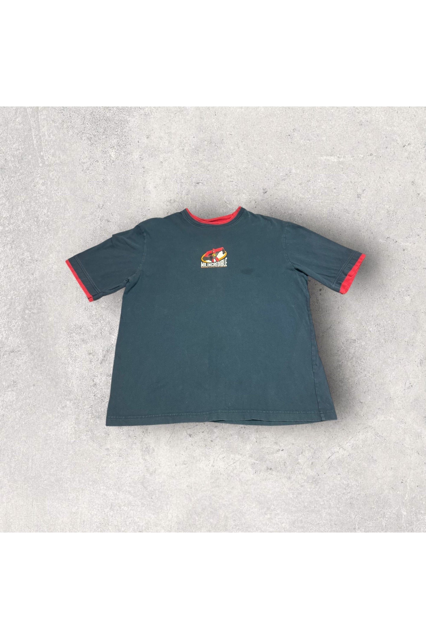 Vintage Disney Store Mr. Incredible The Incredibles Movie Promo Tee- L