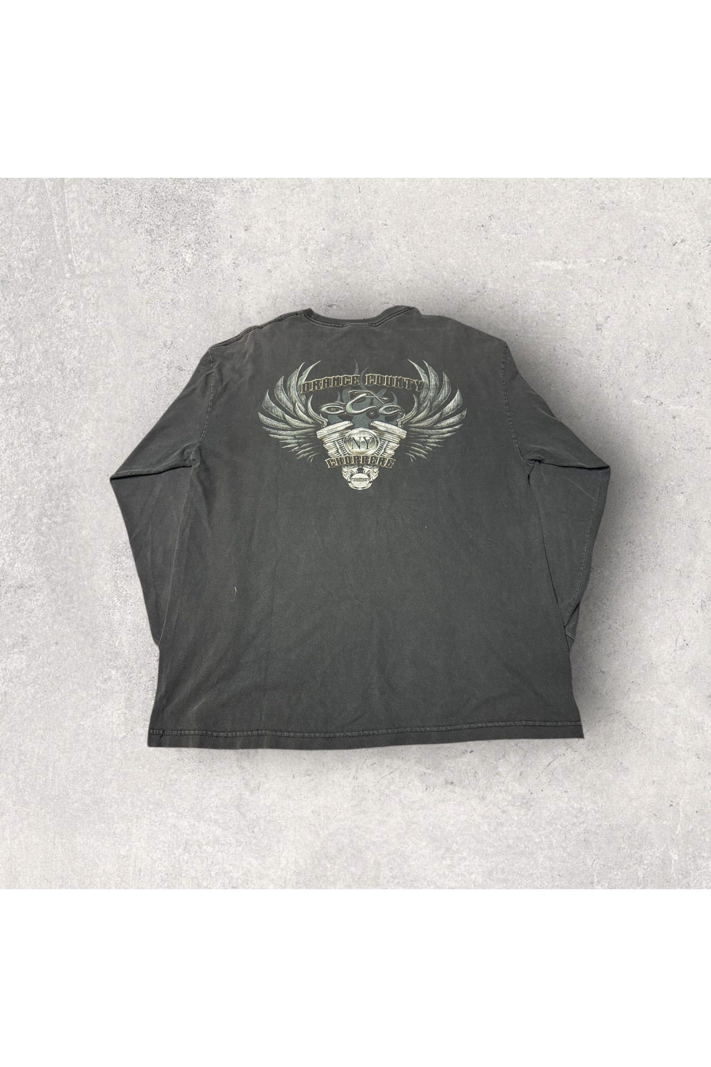Vintage Y2K Orange County Choppers New York Long Sleeve- XL