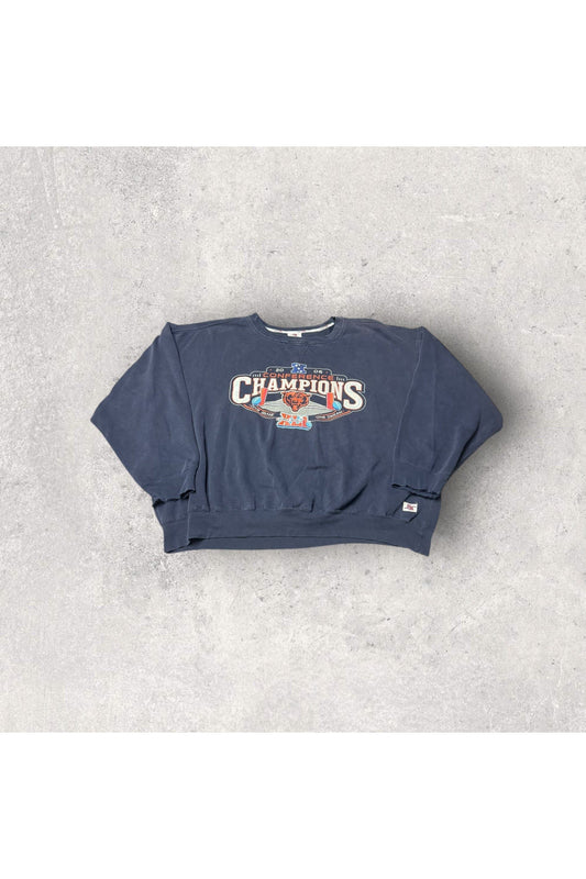 Sportco Authentic Chicago Bears 2006 NFC Conference Champions Crewneck- XXL