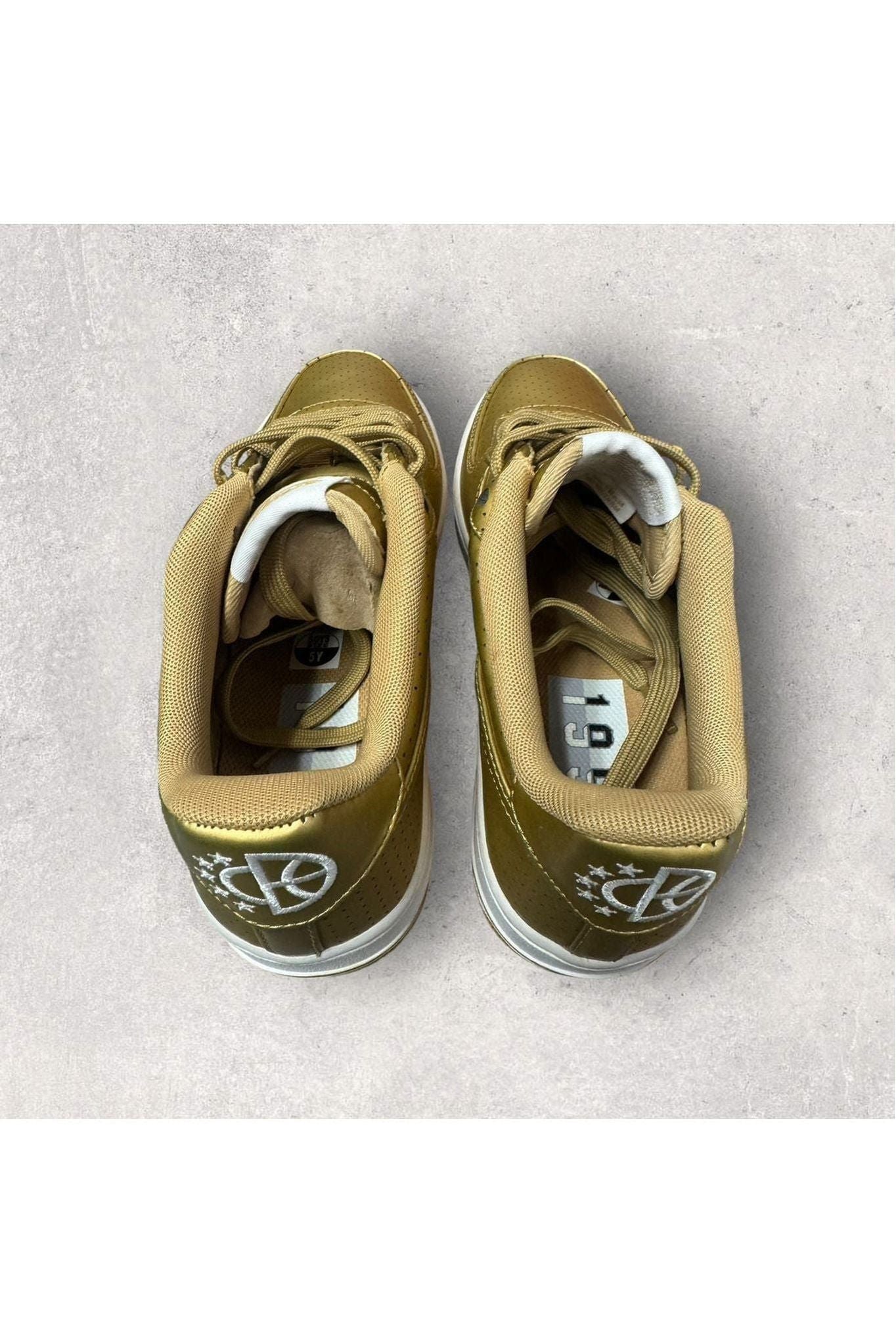 Nike Air Force 1 Low LV8 GS 'Gold'- SZ 5Y