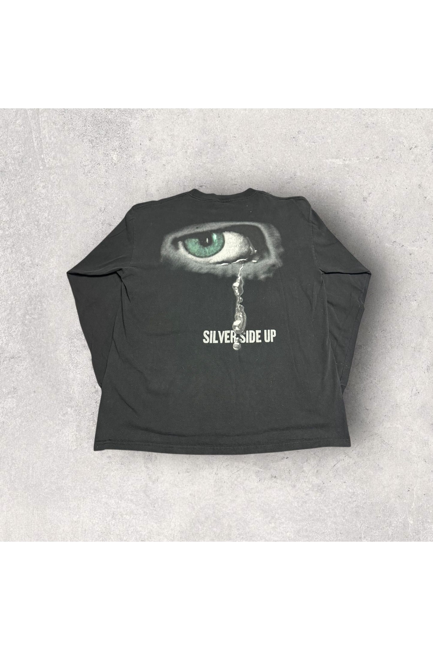 Vintage 2001 Nickelback Silver Side Up Long Sleeve- L