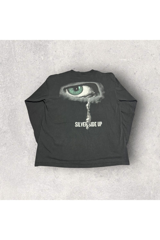 Vintage 2001 Nickelback Silver Side Up Long Sleeve- L