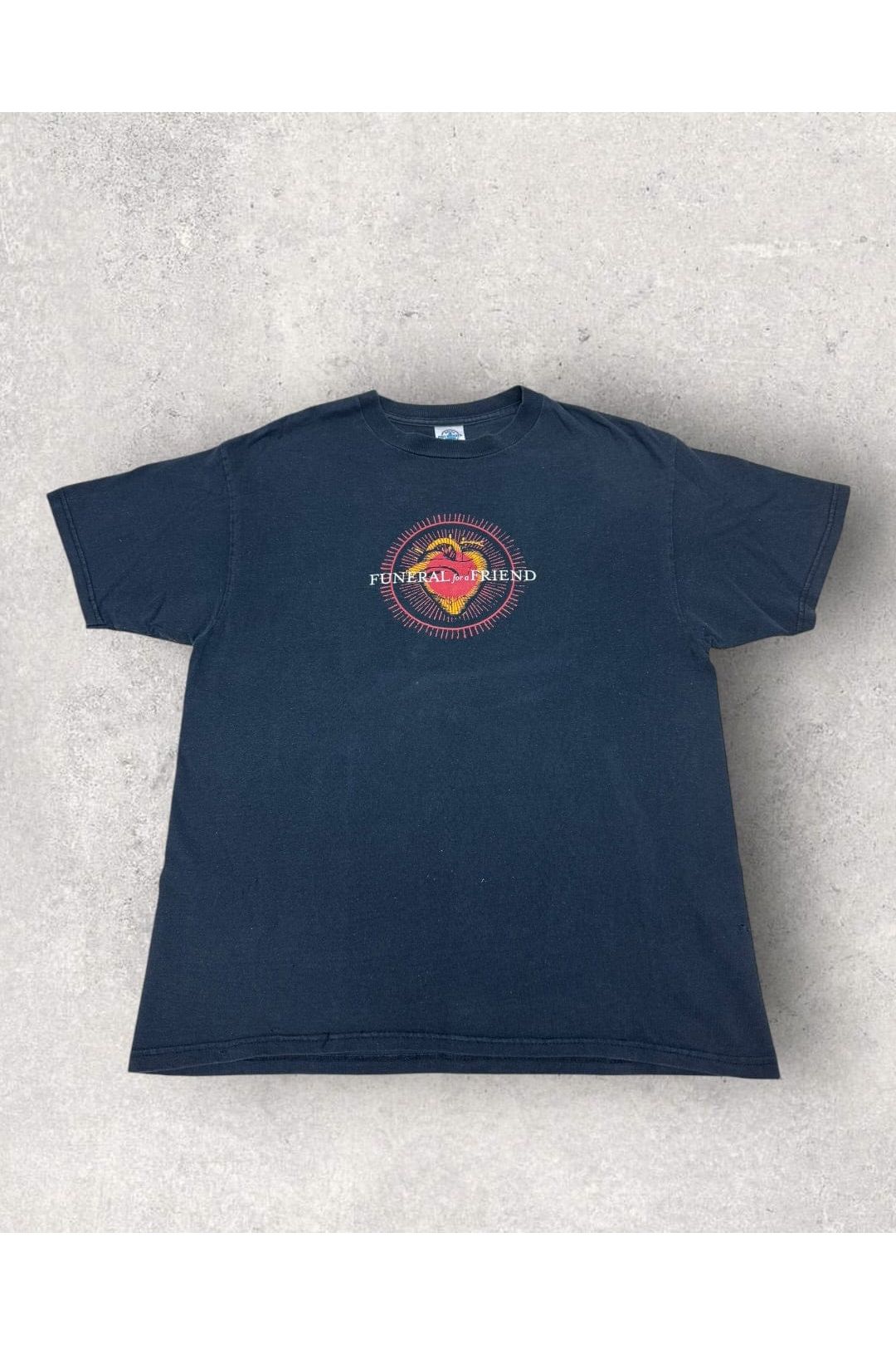 Vintage Delta 2000s Y2K Funeral For A Friend Band Tee- L