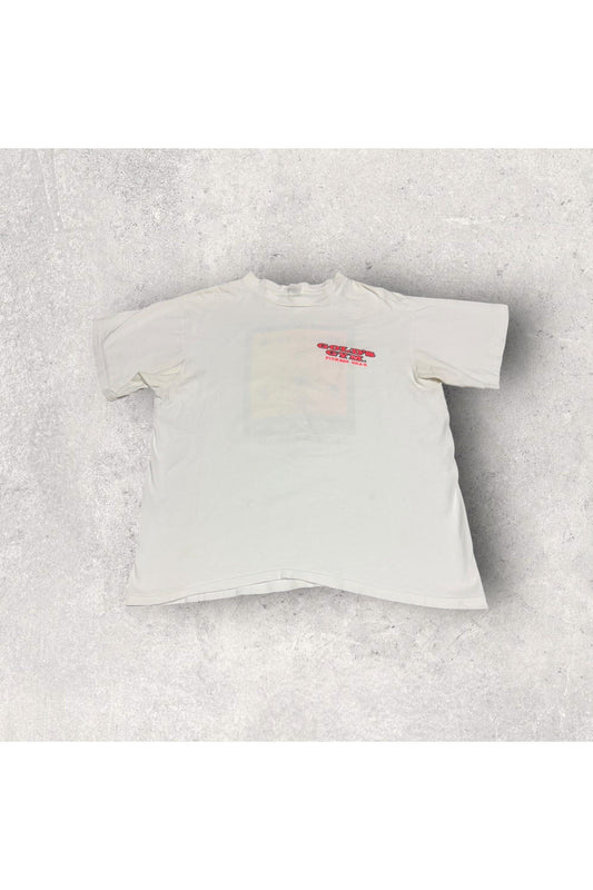 Vintage Single Stitch Made In USA Gold's Gym Fitness Gear Tee- XL (Fits L)