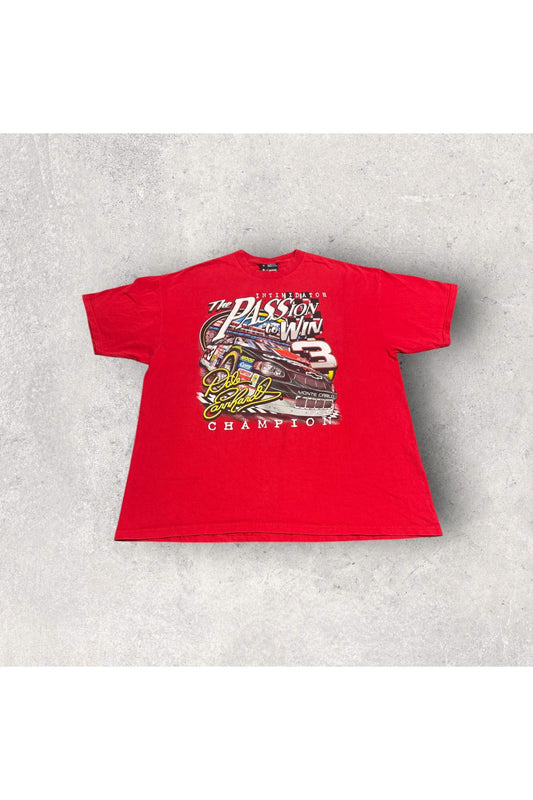 Vintage 2000 Dale Earnhardt The Passion To Win Champion NASCAR Racing Tee- XL