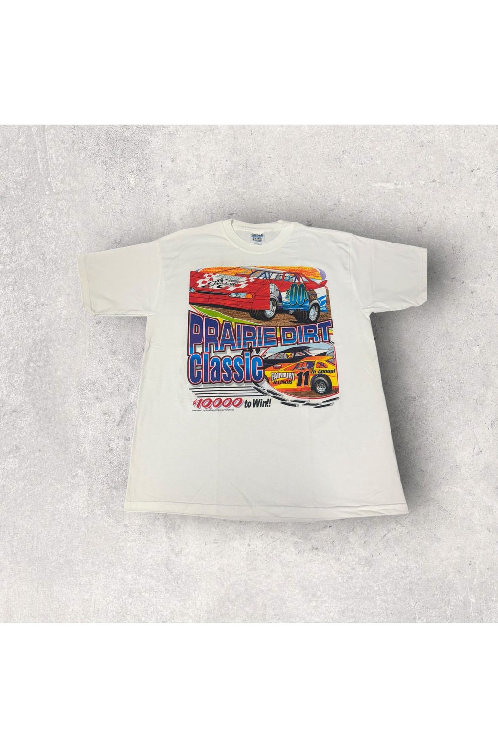 Vintage 1999 Prairie Dirt Classic Racing Tee- XL