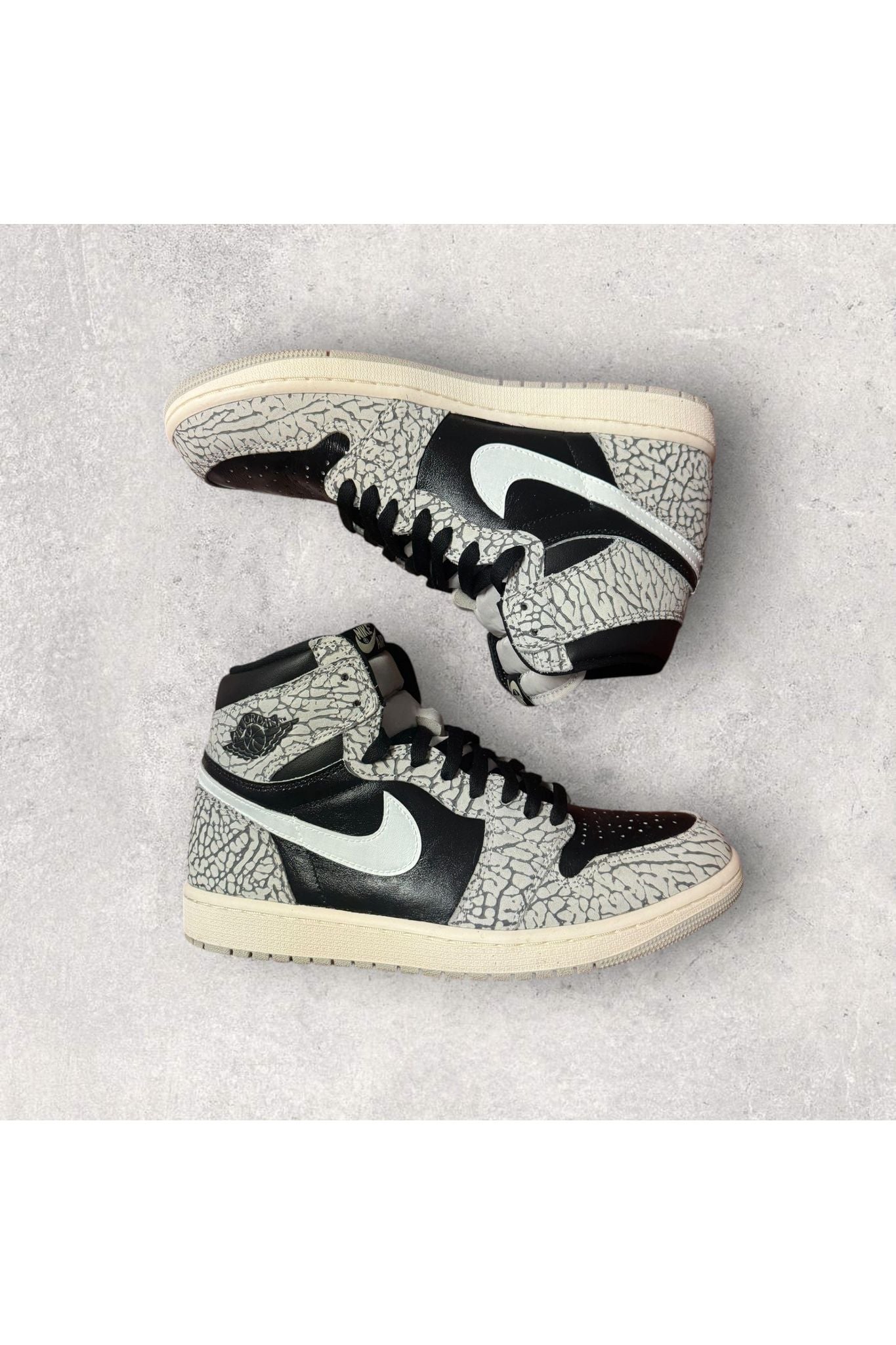 Jordan 1 Retro High OG WHITE CEMENT (CUSTOM)