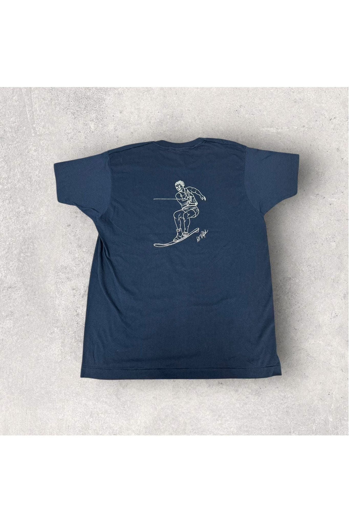 Vintage Single Stitch Aquanut Water Shows Twin Lakes, Wisconsin Tee- XL