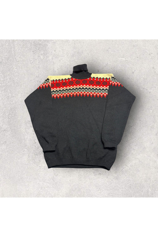 Vintage Charles Wolf 100% Australian Wool Women's Knit Turtleneck Sweater- S