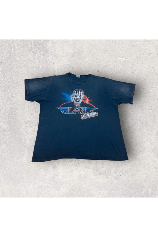 Vintage Y2K Blaze Let Em Bleed The Mixtape Vol. 3 Psychopathic Records Tee- XL