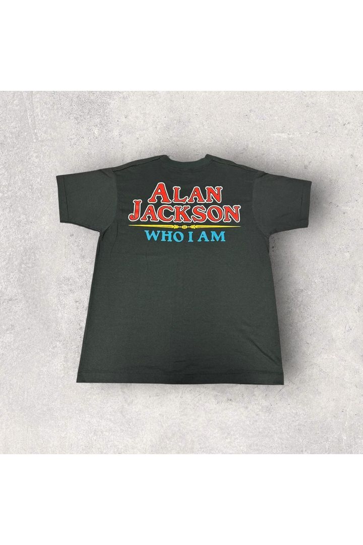 Vintage Best Screen Stars 1994 Alan Jackson Who I am Tee- L