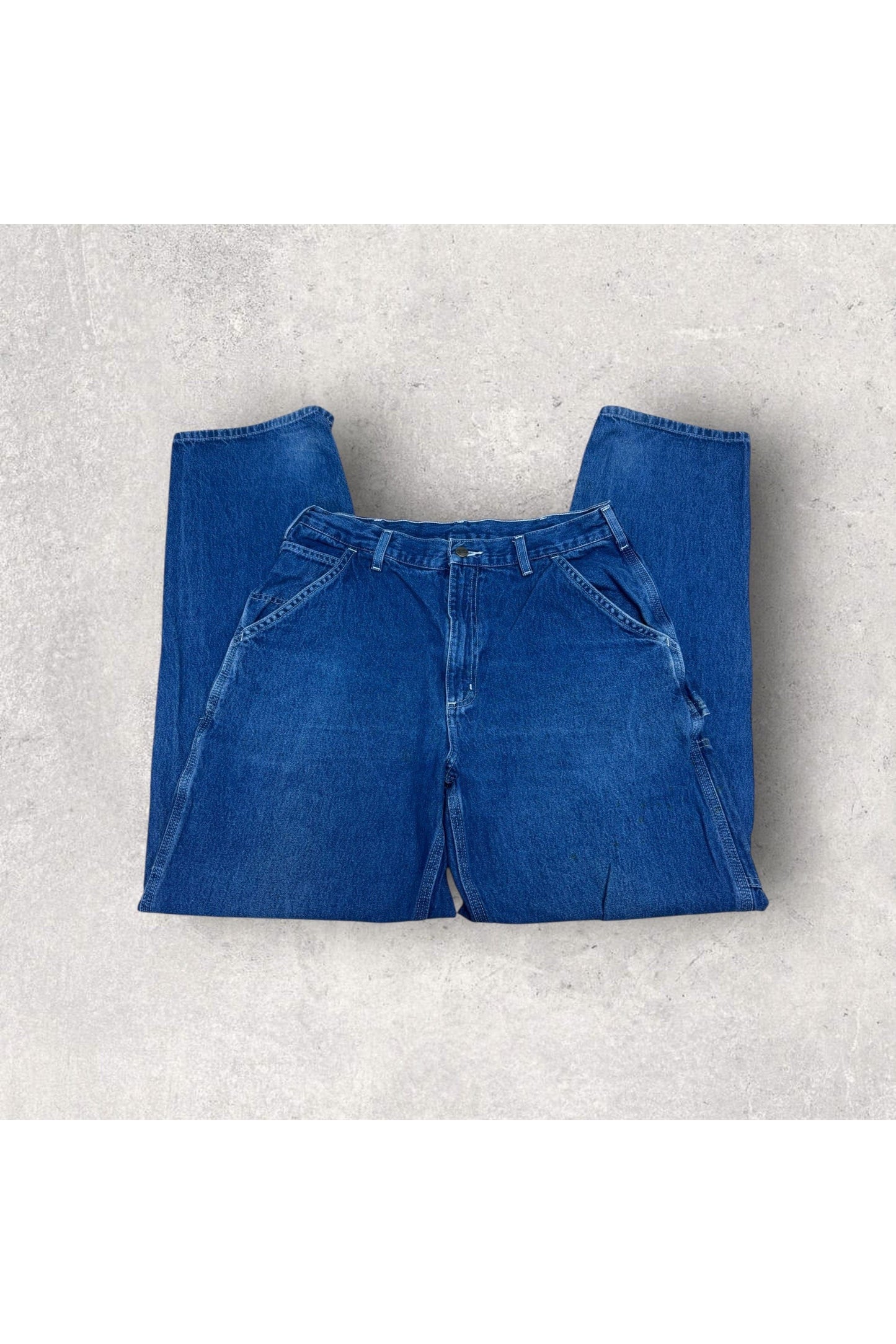 Carhartt Original Dungaree Fit B13 DST Carpenter Workwear Jeans- 34 x 34