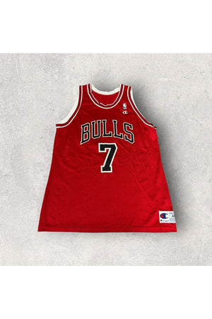 Vintage Champion Chicago Bulls Toni Kukoc Jersey- SZ 48