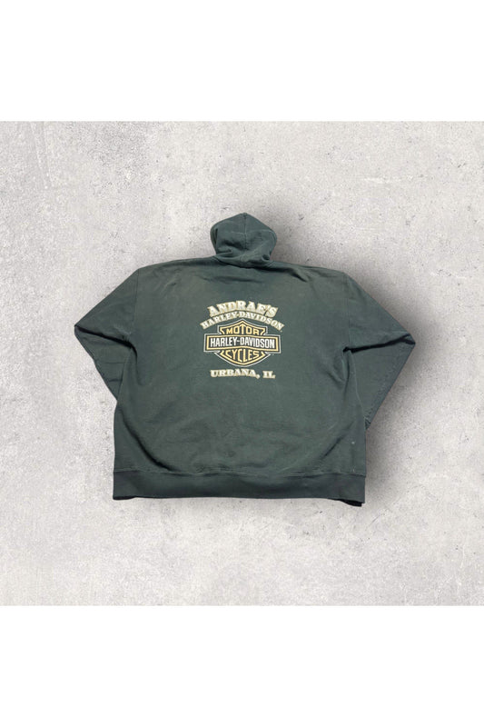 2007 Andrae's Harley-Davidson Full Zip Hoodie- XL