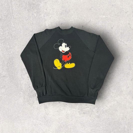 Vintage Disney Character Fashions Made In USA Mickey Mouse Crewneck- XL (Fits L)