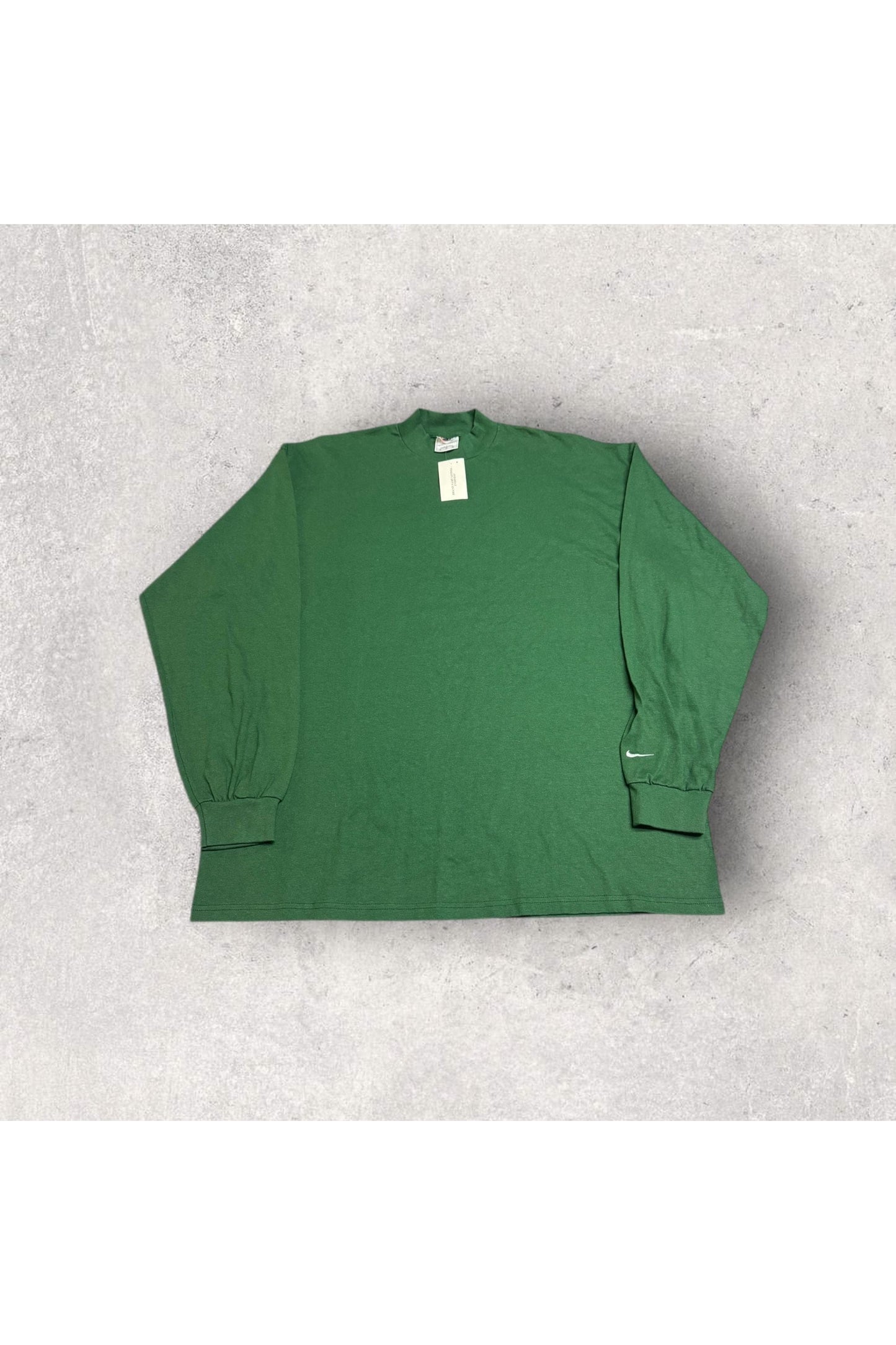 Vintage Deadstock 90s Made In USA Nike Mock Neck Long Sleeve- XXL