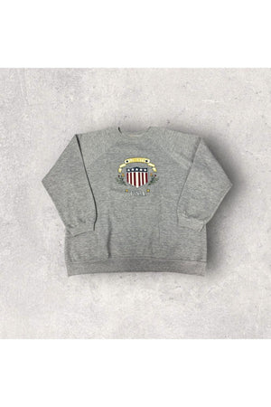Vintage French Navy Liberty U.S.A. Crewneck- M/L