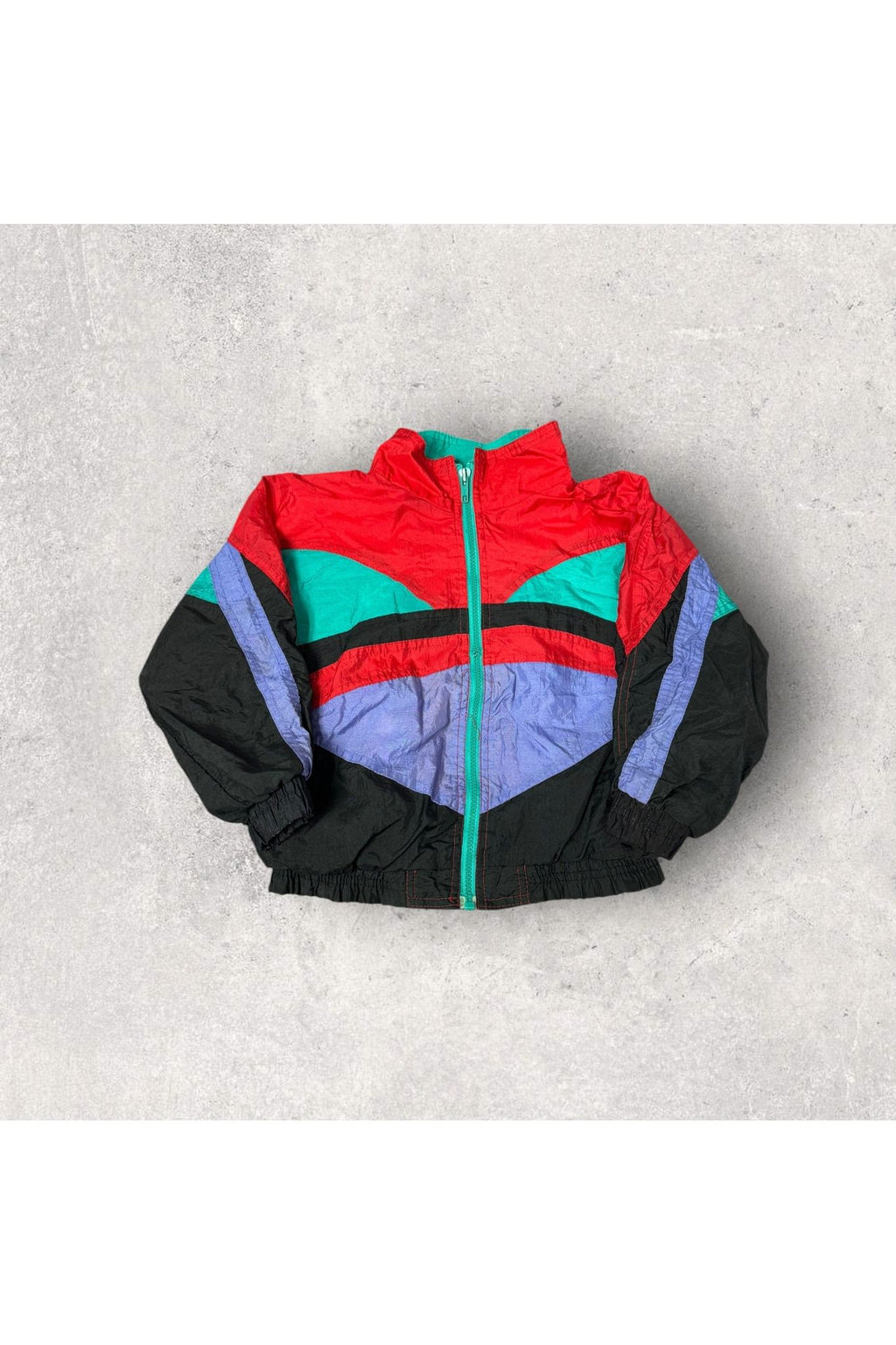 Vintage London Fog Full Zip Windbreaker- YTH S (5-6)