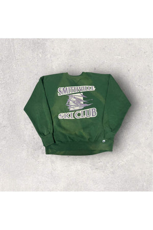 Vintage Made In USA Russell Smithville Ski Club Crewneck- L/XL