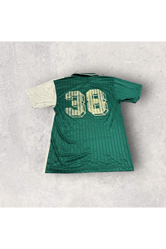 Vintage Made In USA 90s Addidas Collared Soccer Jersey- L