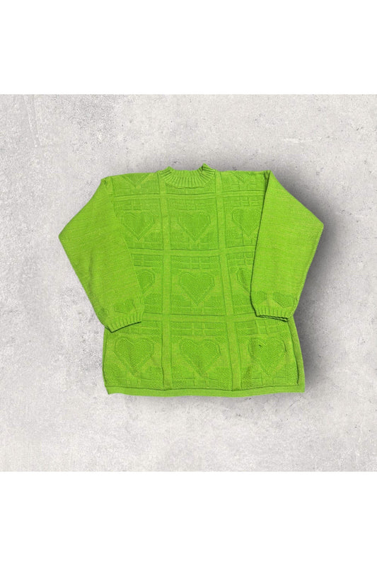 Vintage Made In USA A Knitch Above Women's Knit Sweater- M