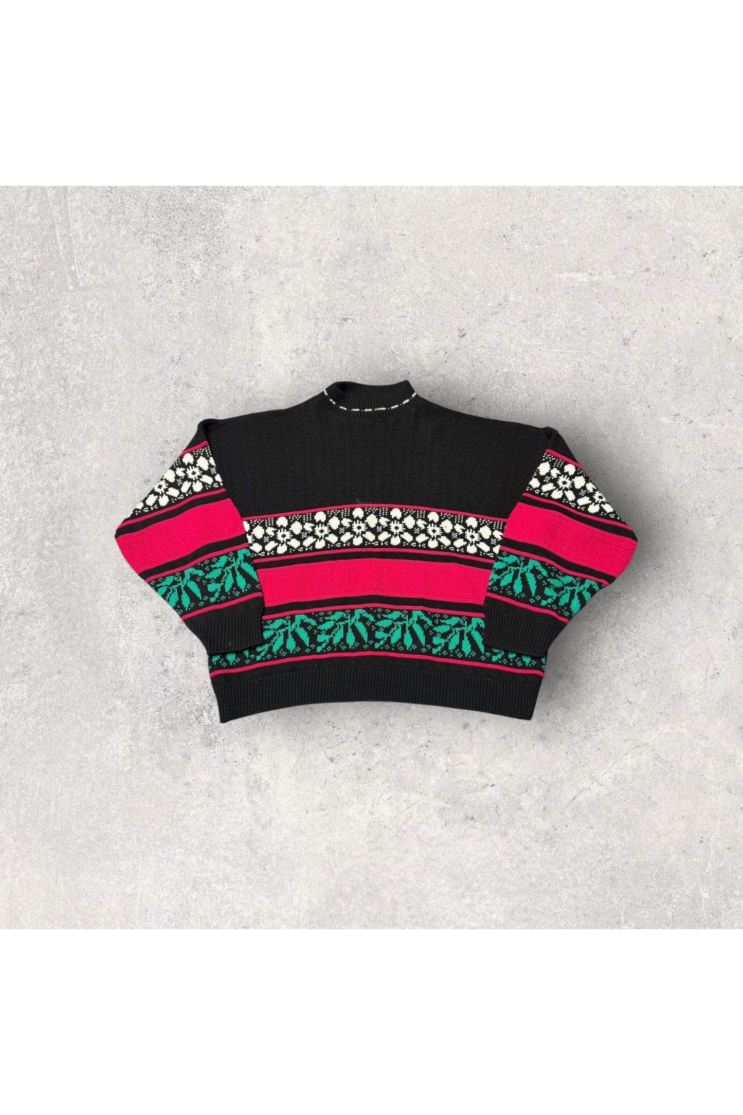 Vintage American Pride Made In USA Women's Knit Sweater- XL