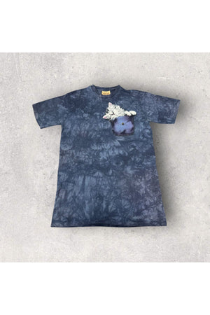 Vintage The Mountain Made In USA Cat In a Pocket Tie-Dye Tee- M
