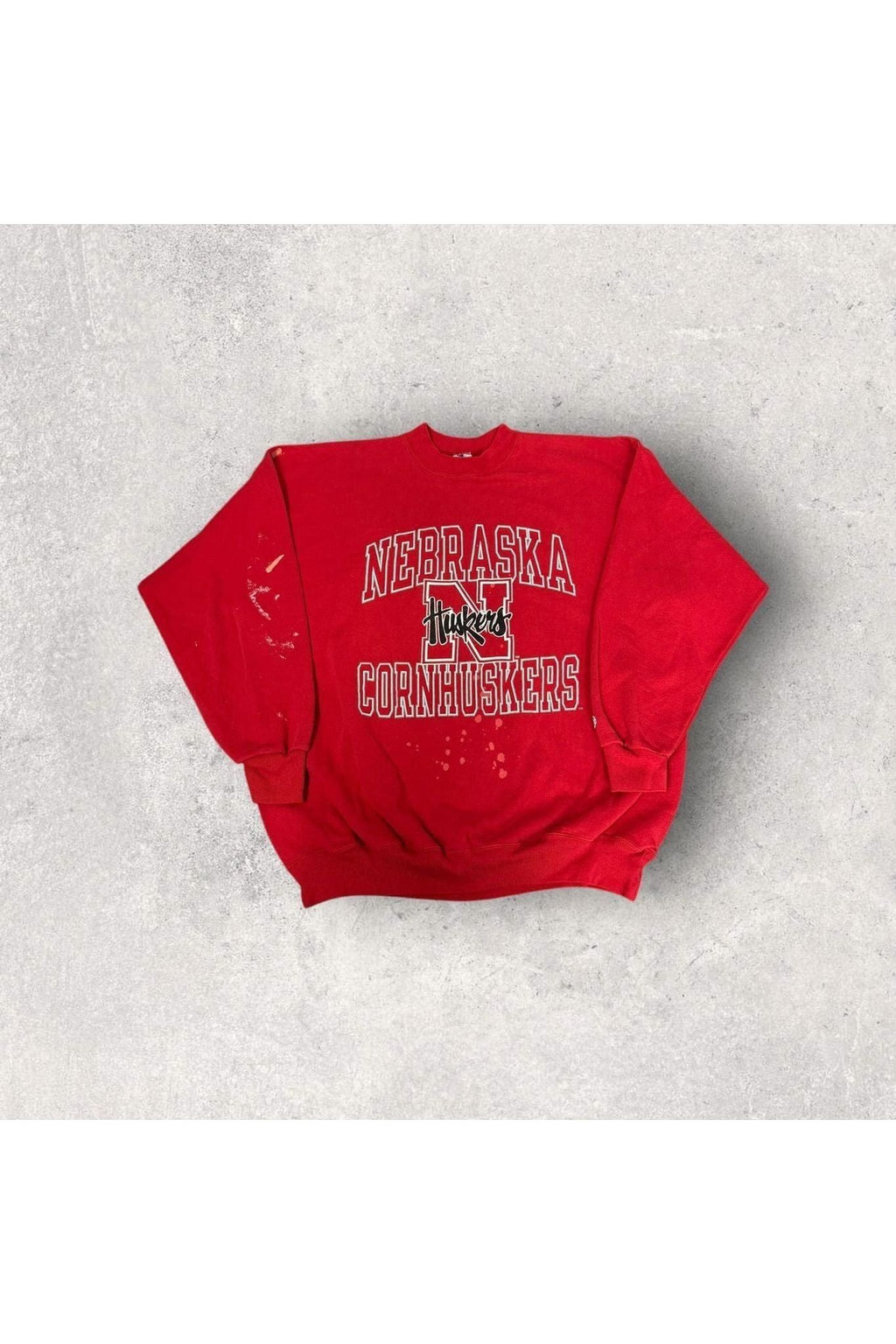 Vintage Made In USA Champion Nebraska Cornhuskers Crewneck- XXL
