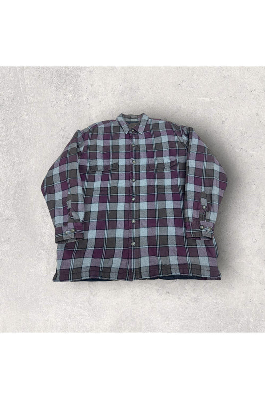 Vintage St. John's Bay Insulated Flannel Long Sleeve Button Up- L