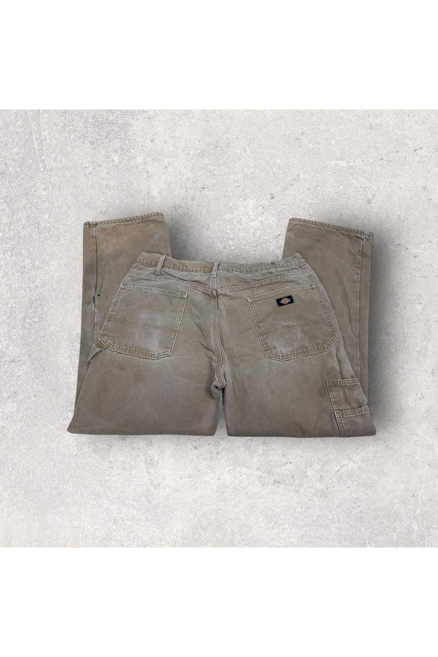 Dickies Flannel Lined Insulated Carpenter Workwear Pants- 38 x 32