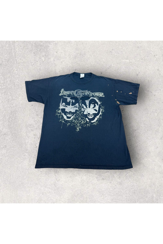 Vintage ANVIL Y2K Insane Clown Posse ICP Violent J & Shaggy 2 Dope Tee- XL