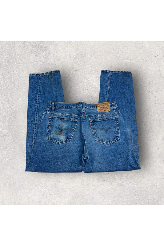 Vintage Made In USA Levi's 501 Button Fly Jeans- 34 x 30